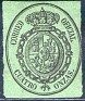 Spain 1855 Spain Coat 4 Onzas Green & Black Edifil 37